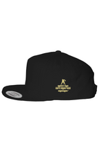Load image into Gallery viewer, DCYG HOCKEY FANS Gold Logo &amp; Black  Cotton Twill S
