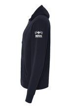 Load image into Gallery viewer, NERDS Drone White Logo Unisex Lightweight Full-Zip Hoodie
