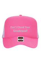 Load image into Gallery viewer, NEON GRAY Logo 5 Panel Back Split Cap
