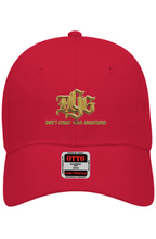 Load image into Gallery viewer, DCYG BOLD Gold Logo Otto Baseball Cap
