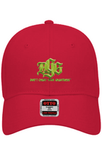 Load image into Gallery viewer, DCYG BOLD Lime Logo Otto Baseball Cap
