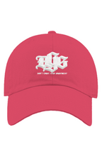 Load image into Gallery viewer, DCYG BOLD White Logo Big Accessories Ultimate Dad Cap
