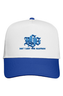DCYG BOLD Royal Blue Logo Royal Blue White Crown Two Tone Cap