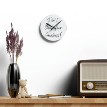 Load image into Gallery viewer, Acrylic Wall Clock
