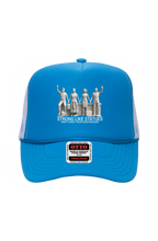 Load image into Gallery viewer, STRONG LIKE STATUES Logo 5 Panel Neon Back Split Cap
