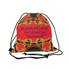 Load image into Gallery viewer, DCYG Black People  Outdoor Drawstring Bag
