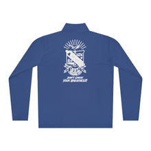 Load image into Gallery viewer, DCYG Phi Beta Sigma Inc logo Mens Arms Up  Quarter-Zip Pullover

