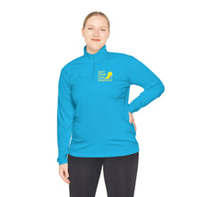 Load image into Gallery viewer, DCYG Yellow Red Bottoms Unisex Quarter-Zip Pullover
