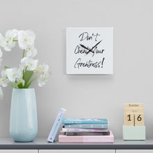 Load image into Gallery viewer, DCYG Acrylic Wall Clock
