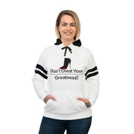 DCYG Black Red Bottoms Hoodie (AOP)