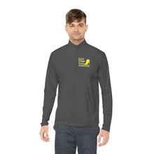 Load image into Gallery viewer, DCYG Yellow Red Bottoms Unisex Quarter-Zip Pullover
