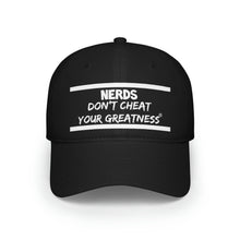 Load image into Gallery viewer, DCYG NERDS White Logo Baseball Cap
