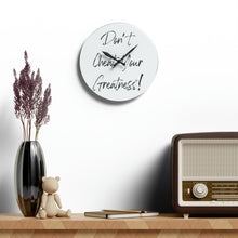 Load image into Gallery viewer, Acrylic Wall Clock
