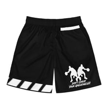 Load image into Gallery viewer, DCYG DCYG Dbl Basketball Players Black &amp; White Men's Shorts
