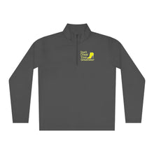 Load image into Gallery viewer, DCYG Yellow Red Bottoms Unisex Quarter-Zip Pullover
