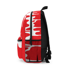 Load image into Gallery viewer, DCYG DRIP 24 White logo &amp; Red  Backpack
