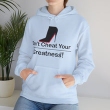 Load image into Gallery viewer, DCYG Black Red Bottoms Heavy Blend™ Hooded Sweatshirt
