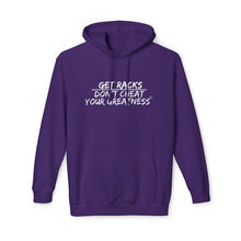 Load image into Gallery viewer, Get Racks Unisex Hooded Sweatshirt, Made in US
