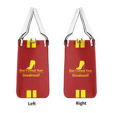 Load image into Gallery viewer, DCYG Yellow Red Bottoms &amp; Red Multiple Sizes Upgraded Luxury Women PU Leather Handbag
