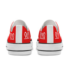 Load image into Gallery viewer, DCYG Xclusive Unisex Classic Low Top Canvas Shoes - White
