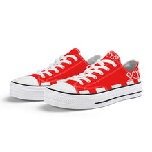Load image into Gallery viewer, DCYG Xclusive Unisex Classic Low Top Canvas Shoes - White
