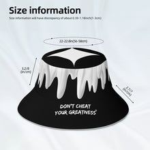 Load image into Gallery viewer, DCYG 24 White DRIP &amp; Black Bucket Hat
