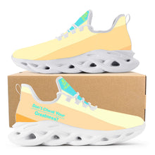 Load image into Gallery viewer, DCYG Get Racks Yellow, Orange , Teal 2nd Edition B Flex Control Sneaker - White
