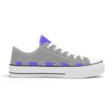Load image into Gallery viewer, E9 Edition Unisex Classic Low Top Canvas Shoes - White
