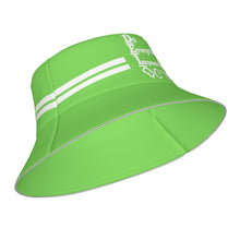 Load image into Gallery viewer, DCYG 24 DEI White &amp; Light Green Bucket Hat
