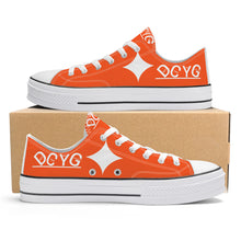 Load image into Gallery viewer, DCYG Xclusive Unisex Classic Low Top Canvas Shoes - White
