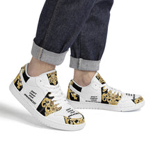 Load image into Gallery viewer, DCYG Xclusive Unisex Low Top Skateboard Sneakers - White
