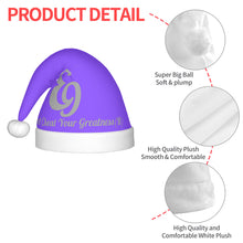 Load image into Gallery viewer, E9 Adult Plush Christmas Hat
