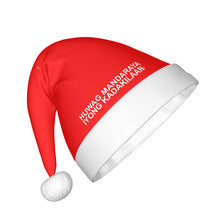Load image into Gallery viewer, DCYG Filipino Adult Plush Christmas Hat
