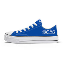 Load image into Gallery viewer, DCYG Xclusive Unisex Classic Low Top Canvas Shoes - White
