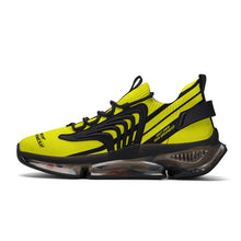 Load image into Gallery viewer, DCYG X2  Yellow &amp;Black Air Max React Sneakers - Black
