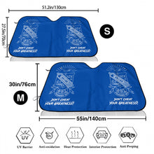 Load image into Gallery viewer, Phi Beta Sigma Inc, Car Windshield Sunshade (multi-size)

