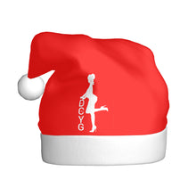 Load image into Gallery viewer, DCYG Female Adult Plush Christmas Hat
