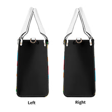 Load image into Gallery viewer, 45dgr DCYG White Logo &amp; Green,Orange,Yellow &amp; Multiple Sizes Upgraded Luxury Women PU Leather Handbag
