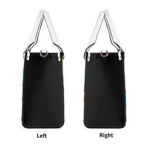 45dgr DCYG White Logo & Green,Orange,Yellow & Multiple Sizes Upgraded Luxury Women PU Leather Handbag