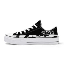 Load image into Gallery viewer, DCYG Xclusive Unisex Classic Low Top Canvas Shoes - White
