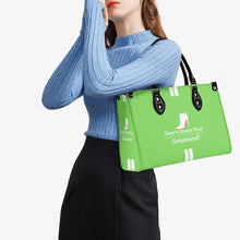 Load image into Gallery viewer, DCYG White Red Bottoms &amp; Light Green Multiple Sizes Upgraded Luxury Women PU Leather Handbag
