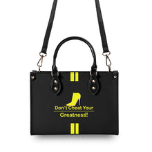 Load image into Gallery viewer, DCYG Yellow Red Bottoms ,Multiple Sizes Upgraded Luxury Women PU Leather Handbag
