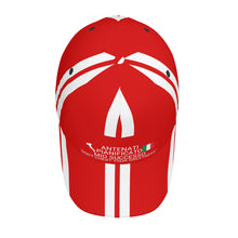 Load image into Gallery viewer, Ancestors Italian ,White Logo Curved Brim Baseball Cap (AOP)
