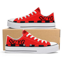 Load image into Gallery viewer, DCYG Xclusive Unisex Classic Low Top Canvas Shoes - White
