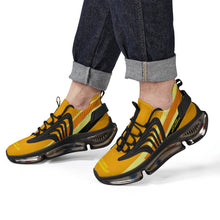 Load image into Gallery viewer, DCYG X2 Orange &amp; Yellow  Air Max React Sneakers - Black
