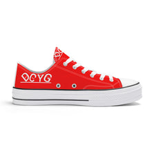 Load image into Gallery viewer, DCYG Xclusive Unisex Classic Low Top Canvas Shoes - White
