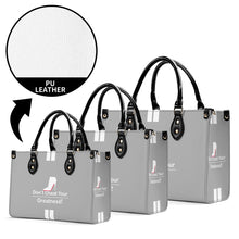 Load image into Gallery viewer, DCYG White Red Bottoms &amp; Grey Multiple Sizes Upgraded Luxury Women PU Leather Handbag
