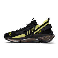 DCYG X2 Black & Yellow Air Max React Sneakers - Black