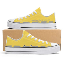 Load image into Gallery viewer, DCYG Xclusive Unisex Classic Low Top Canvas Shoes - White
