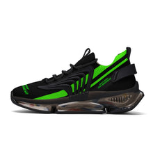 Load image into Gallery viewer, DCYG X2 Green &amp; Black Air Max React Sneakers - Black
